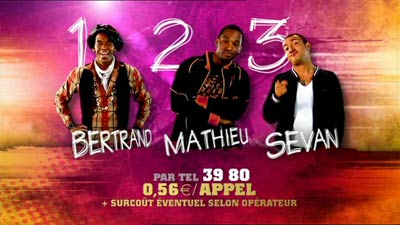 Bertrand, Mahieu et Sevan
