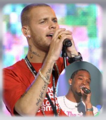 M.Pokora et Mathieu Edward
