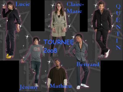 Lucie, Claire Marie, Quentin, Jérémy, Mathieu et Bertrand